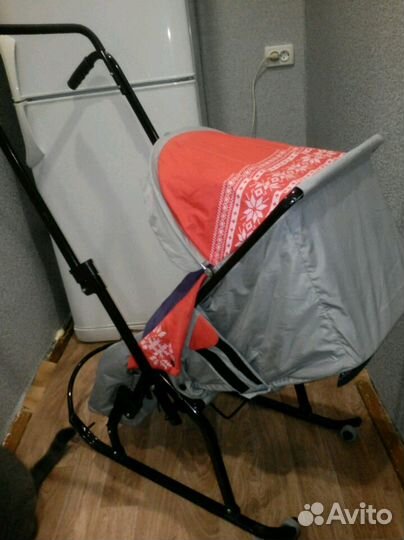 Коляска санки