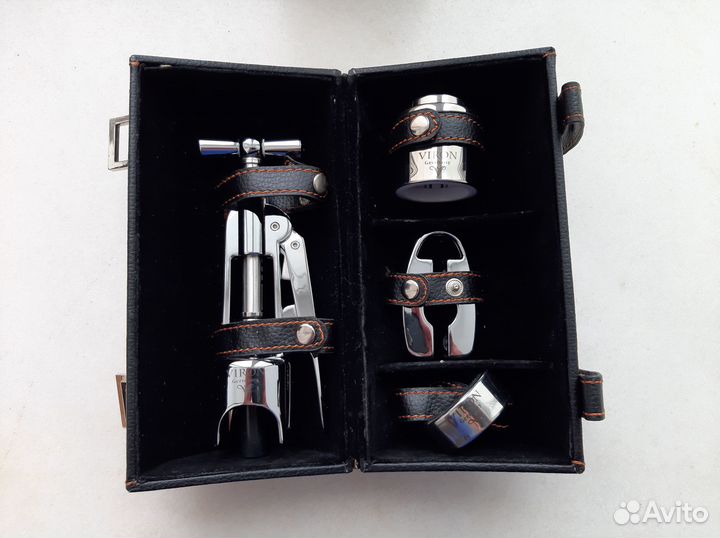 Набор сомелье Viron в кожаном футляре