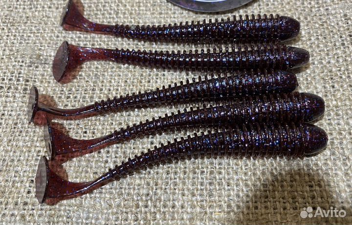 Силиконовые приманки Swing Impact 100 мм