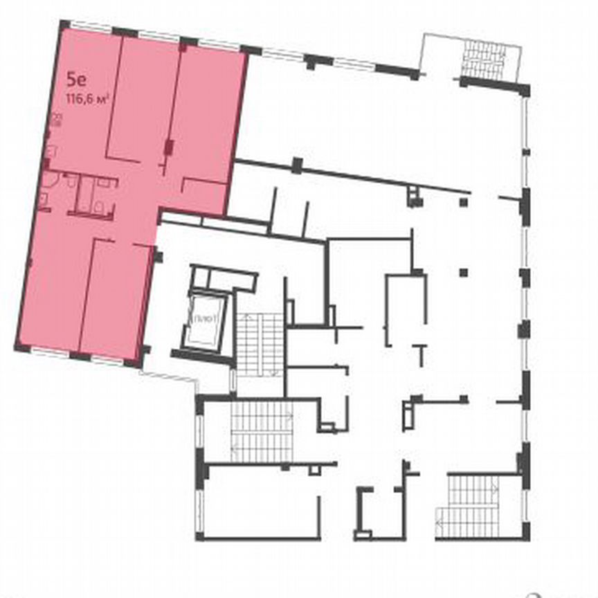 4-к. квартира, 116,8 м², 2/8 эт.