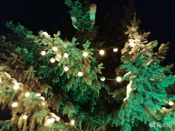 Ретро гирлянда уличная