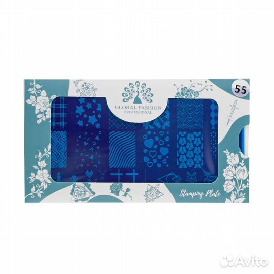 Диск для стемпинга Global Fashion #-55