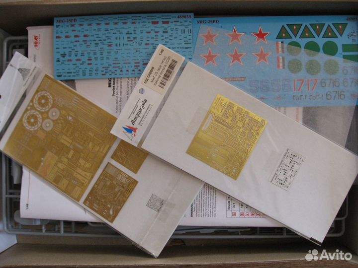 Миг-25пд ICM 1:48 + допы