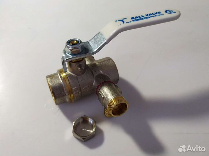 Краны трехходовые шаровые stc faro