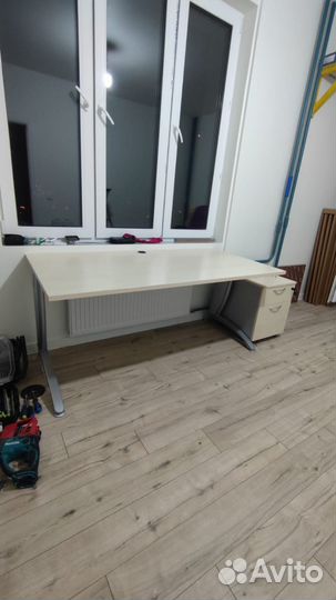 Стол офисный белый бу