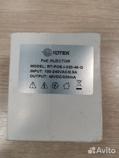 POE-инжекторы Rotek RT-PoE-i-220-48-G