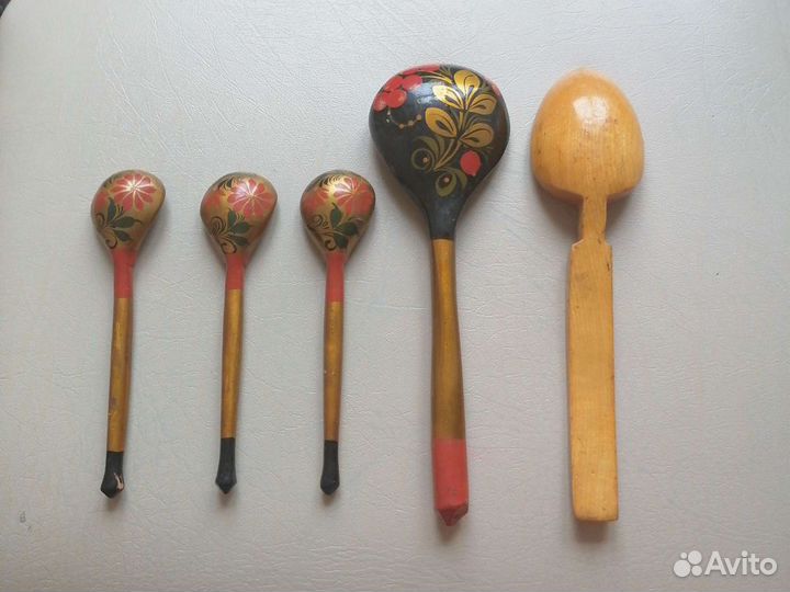 Ложки деревянные СССР