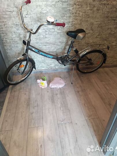 Велосипед stels складной