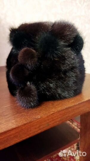 Шапка норковая женская бу