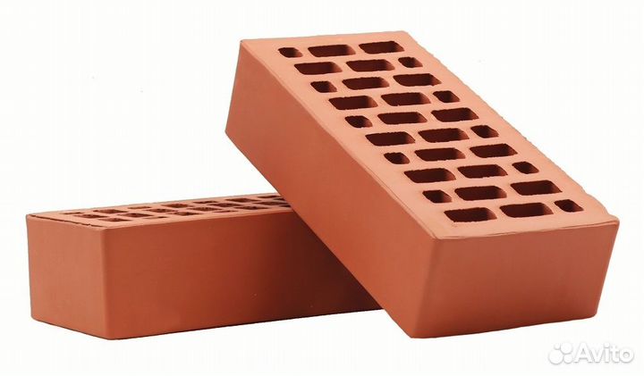 Кирпич облицовочный красный