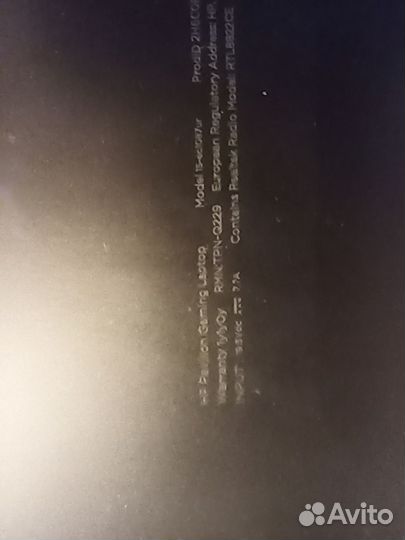 Ноутбук hp pavilion gaming laptop