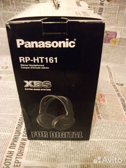 Наушники Panasonic RP-HT161