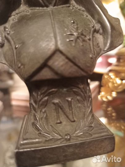 Старинный бюст Наполеона Франция шпиатр