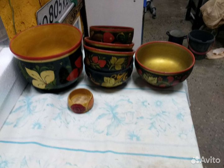 Селедочница и тарелки Зик