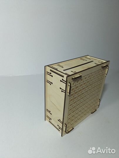 Копилка деревянная (как в TikTok)