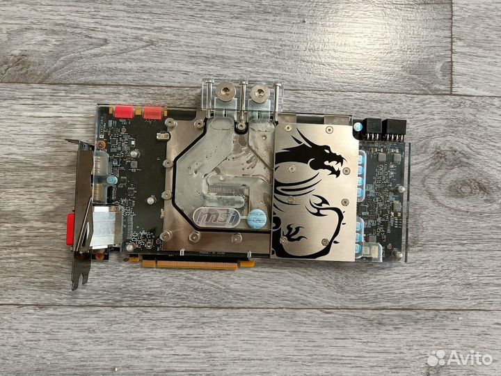 MSI GTX 1080 на воде / с водоблоком / с сво
