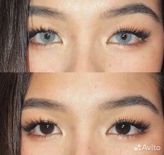 Цветные линзы без диоптрий