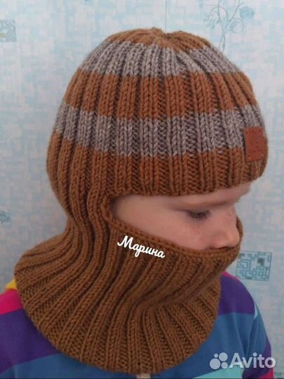 Шапка-балаклава 53-57