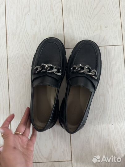 Лоферы женские натуральная кожа