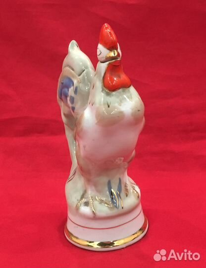 Статуэтка фарфоровая. Петух. СССР
