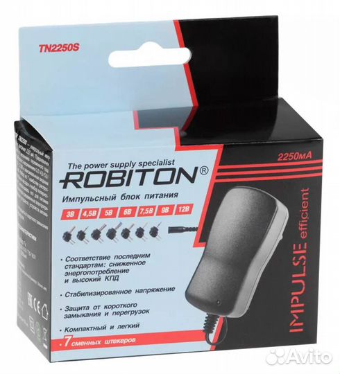 Импульсный блок питания Robiton TN2250S