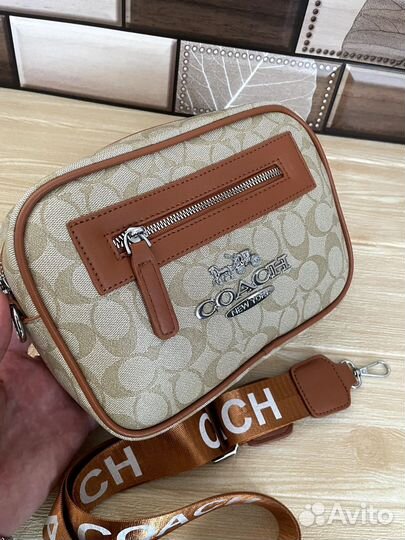 Женская сумка coach кроссбоди