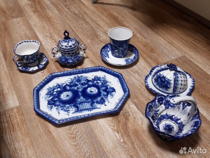 Посуда гжель 2000р. за все