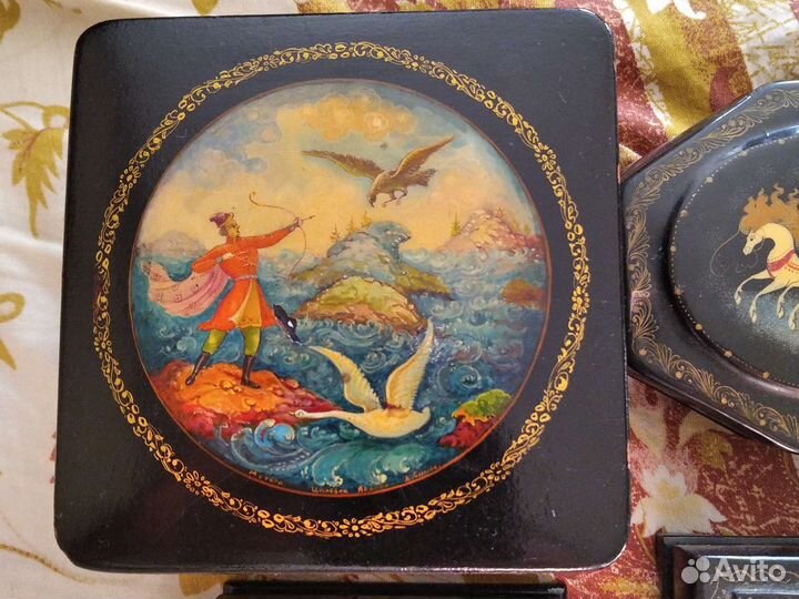 Шкатулки Палех СССР