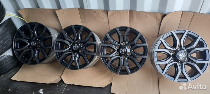 Оригиналы Toyota Hilux R18 6/139,7