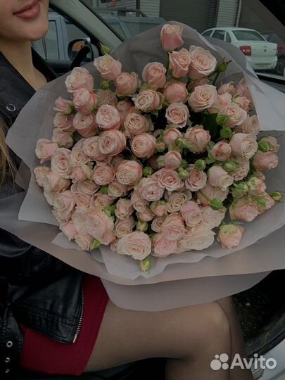 Розы свежие