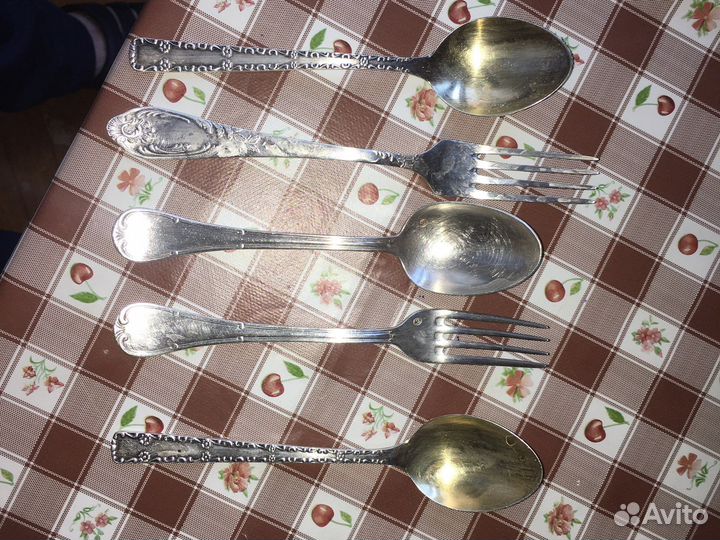 Ложки вилки мильхиоровые