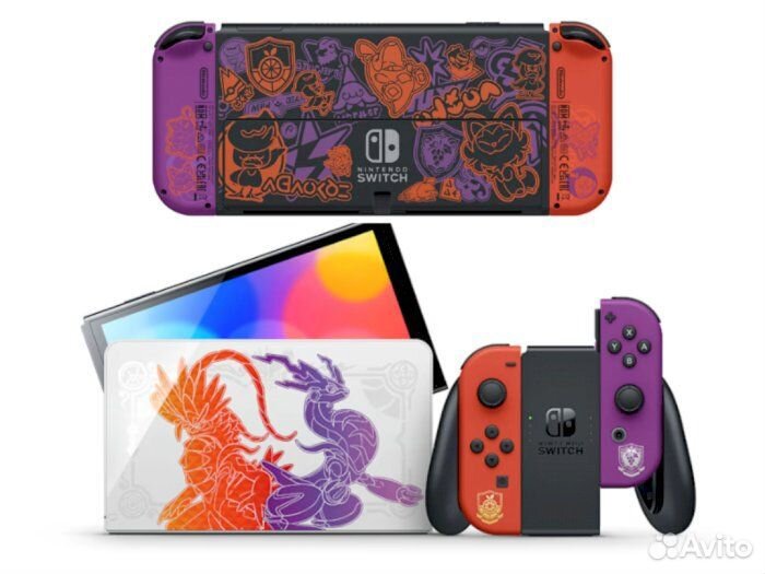 Nintendo Switch oled спец версии прошитые опт