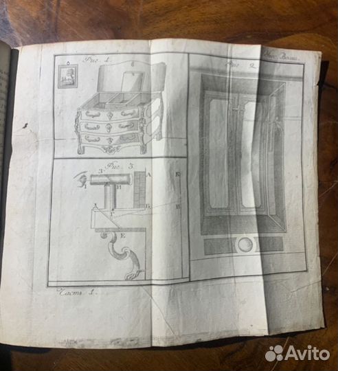 Антикварная книга о фокусах 1791 год