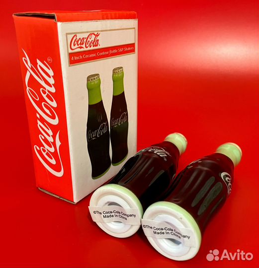 Набор 2 бутылочки Кока кола (соль, перец)