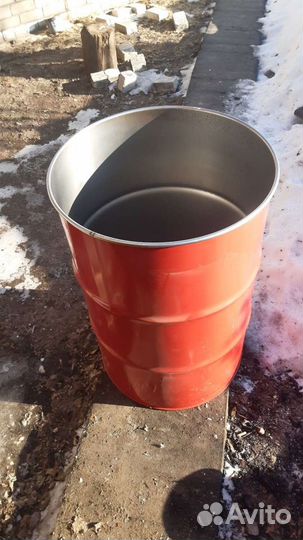 Бочки металические чистые