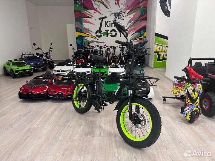 Электровелосипед Minako F11 Green Wheels NEW