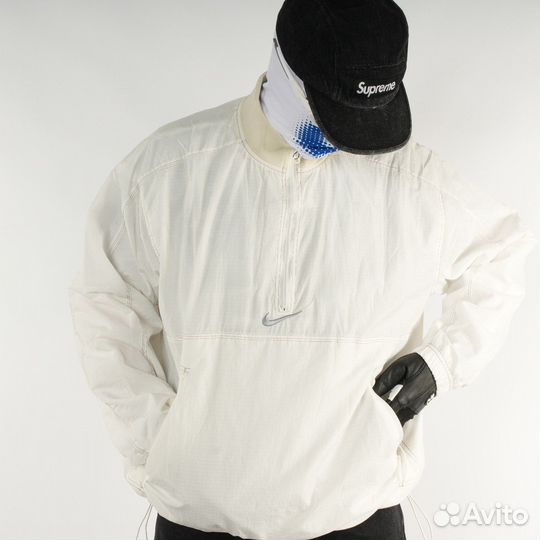 Анорак белый Nike x Supreme