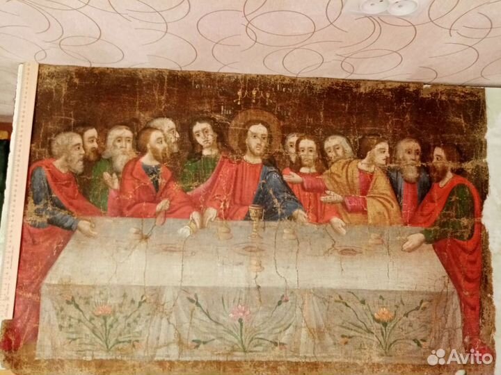 Холст. Тайное Вечерние. 19век