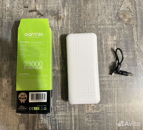 Powerbank 23000 мАч внешний АКБ 3 USB. Новый