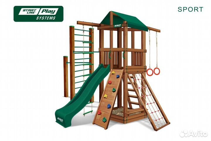 Детская площадка sport премиум Кедр slp systems
