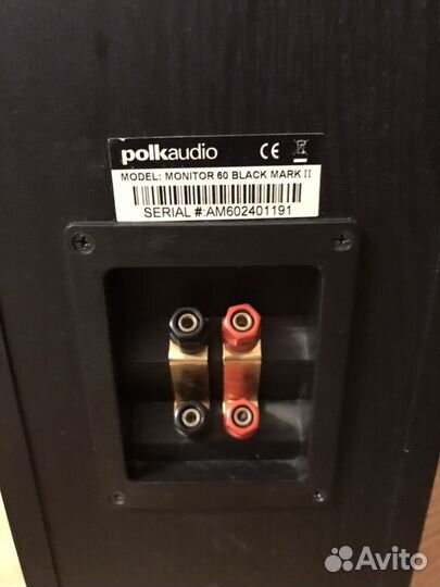 Polk audio monitor sales 60 series 2