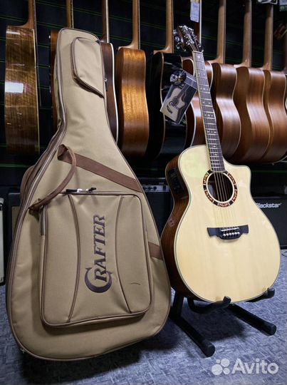 Crafter STG G-16ce (Корея) гитара с чехлом новая