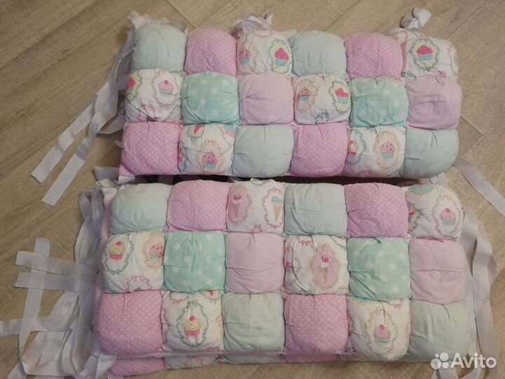 Бортики в кроватку