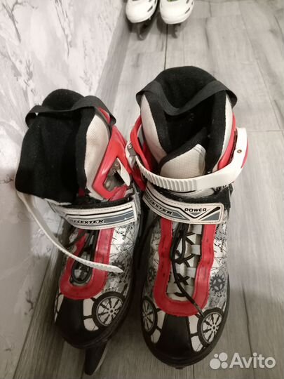 Коньки детские раздвижные 33 36