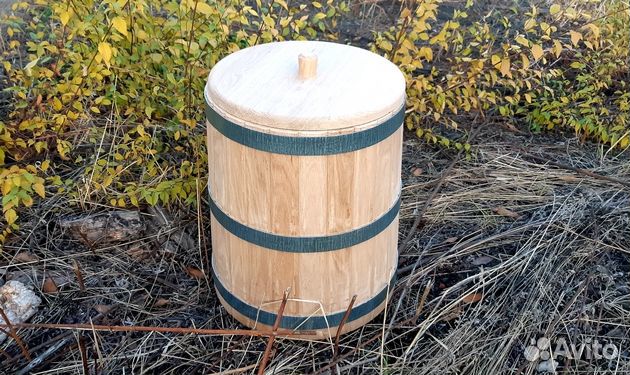 Кадка дубовая
