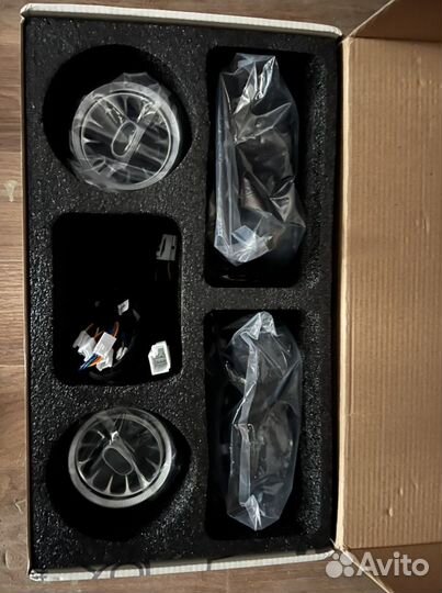 Воздуховоды с подсветкой Mercedes w222