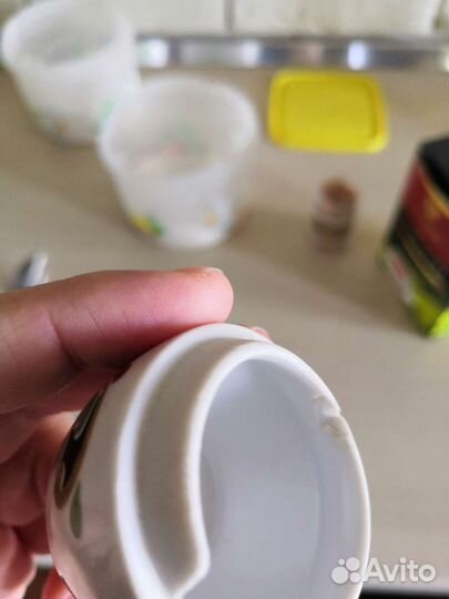 Матрёшка сувенирный набор для специи, фарфор