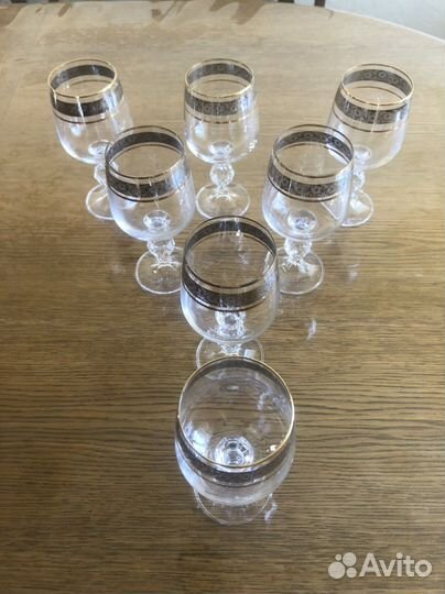 Бокалы под вино и рюмки Bohemia Claudia