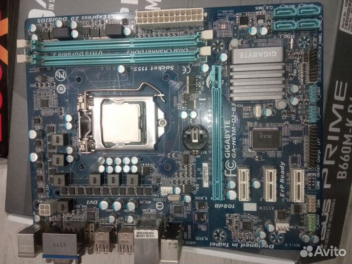 Материнские платы с процессорами