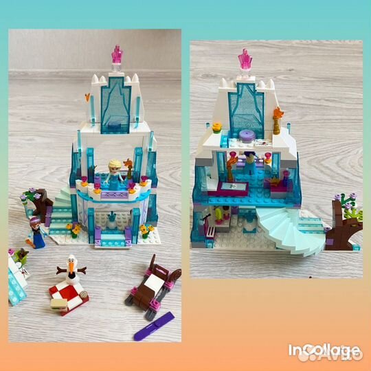 Лего Friends,Disney(Холодное сердце,Рапунцель)